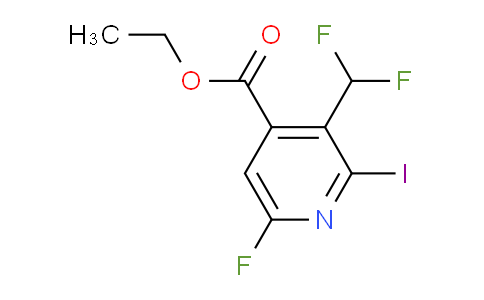 AM205562 | 1805191-44-9 | Ethyl 3-(difluoromethyl)-6-fluoro-2-iodopyridine-4-carboxylate