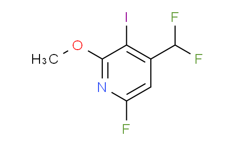AM205565 | 1805585-23-2 | 4-(Difluoromethyl)-6-fluoro-3-iodo-2-methoxypyridine