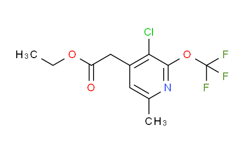 AM20557 | 1806168-44-4 | Ethyl 3-chloro-6-methyl-2-(trifluoromethoxy)pyridine-4-acetate
