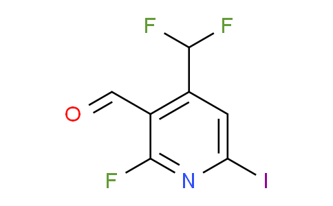 AM205570 | 1805193-96-7 | 4-(Difluoromethyl)-2-fluoro-6-iodopyridine-3-carboxaldehyde