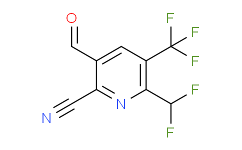 AM205571 | 1806007-33-9 | 2-Cyano-6-(difluoromethyl)-5-(trifluoromethyl)pyridine-3-carboxaldehyde