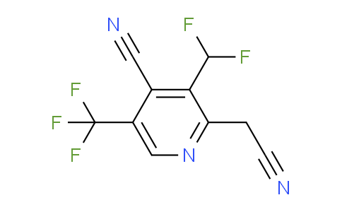AM205578 | 1804700-55-7 | 4-Cyano-3-(difluoromethyl)-5-(trifluoromethyl)pyridine-2-acetonitrile