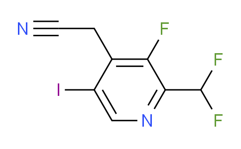AM205582 | 1804705-16-5 | 2-(Difluoromethyl)-3-fluoro-5-iodopyridine-4-acetonitrile