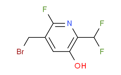 AM205589 | 1805477-87-5 | 3-(Bromomethyl)-6-(difluoromethyl)-2-fluoro-5-hydroxypyridine