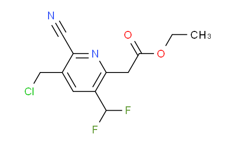 AM205593 | 1807072-89-4 | Ethyl 3-(chloromethyl)-2-cyano-5-(difluoromethyl)pyridine-6-acetate