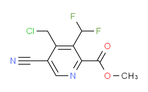 AM205597 | 1806960-09-7 | Methyl 4-(chloromethyl)-5-cyano-3-(difluoromethyl)pyridine-2-carboxylate