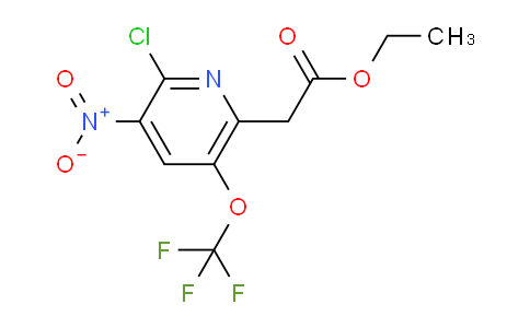 AM20561 | 1804664-76-3 | Ethyl 2-chloro-3-nitro-5-(trifluoromethoxy)pyridine-6-acetate