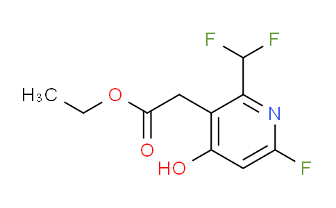 AM205613 | 1805433-33-3 | Ethyl 2-(difluoromethyl)-6-fluoro-4-hydroxypyridine-3-acetate