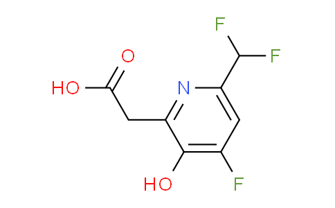 AM205614 | 1805432-91-0 | 6-(Difluoromethyl)-4-fluoro-3-hydroxypyridine-2-acetic acid