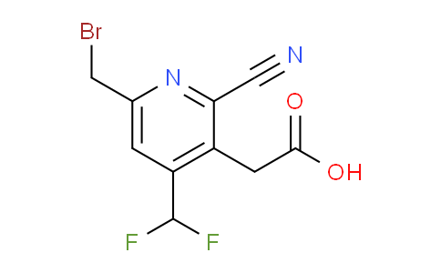 AM205621 | 1805507-76-9 | 6-(Bromomethyl)-2-cyano-4-(difluoromethyl)pyridine-3-acetic acid