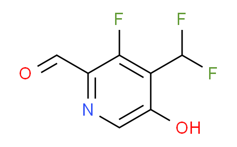 4-(Difluoromethyl)-3-fluoro-5-hydroxypyridine-2-carboxaldehyde