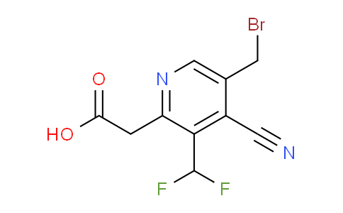AM205624 | 1806998-09-3 | 5-(Bromomethyl)-4-cyano-3-(difluoromethyl)pyridine-2-acetic acid