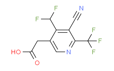 AM205628 | 1805505-72-9 | 3-Cyano-4-(difluoromethyl)-2-(trifluoromethyl)pyridine-5-acetic acid