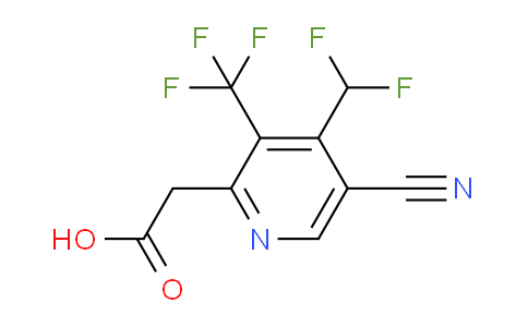 AM205630 | 1805431-17-7 | 5-Cyano-4-(difluoromethyl)-3-(trifluoromethyl)pyridine-2-acetic acid