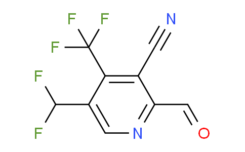 AM205633 | 1807073-37-5 | 3-Cyano-5-(difluoromethyl)-4-(trifluoromethyl)pyridine-2-carboxaldehyde
