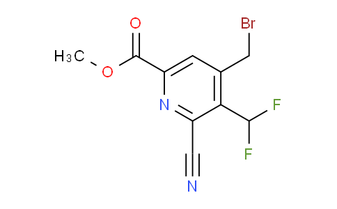 AM205634 | 1806954-66-4 | Methyl 4-(bromomethyl)-2-cyano-3-(difluoromethyl)pyridine-6-carboxylate