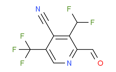 AM205635 | 1807073-43-3 | 4-Cyano-3-(difluoromethyl)-5-(trifluoromethyl)pyridine-2-carboxaldehyde