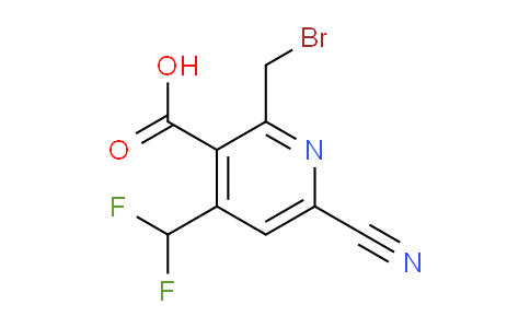 AM205637 | 1804426-31-0 | 2-(Bromomethyl)-6-cyano-4-(difluoromethyl)pyridine-3-carboxylic acid