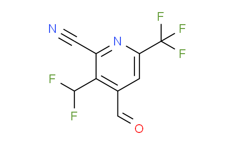 AM205647 | 1804419-90-6 | 2-Cyano-3-(difluoromethyl)-6-(trifluoromethyl)pyridine-4-carboxaldehyde