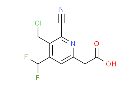 AM205651 | 1805430-59-4 | 3-(Chloromethyl)-2-cyano-4-(difluoromethyl)pyridine-6-acetic acid