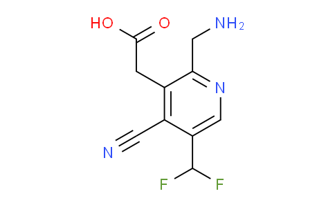 AM205657 | 1804700-78-4 | 2-(Aminomethyl)-4-cyano-5-(difluoromethyl)pyridine-3-acetic acid