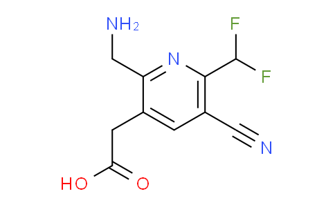 AM205659 | 1806852-91-4 | 2-(Aminomethyl)-5-cyano-6-(difluoromethyl)pyridine-3-acetic acid