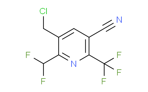 AM205673 | 1805475-96-0 | 3-(Chloromethyl)-5-cyano-2-(difluoromethyl)-6-(trifluoromethyl)pyridine