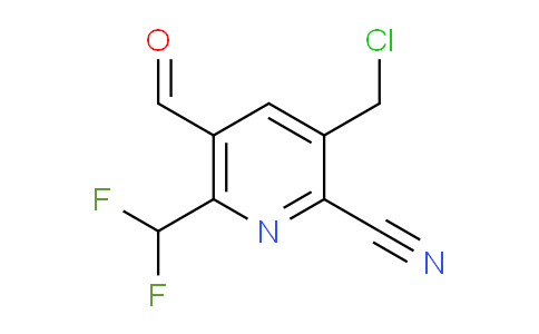 AM205676 | 1805980-43-1 | 3-(Chloromethyl)-2-cyano-6-(difluoromethyl)pyridine-5-carboxaldehyde