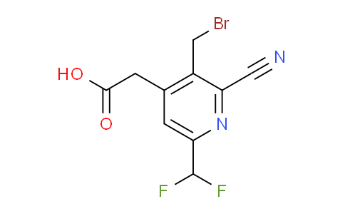 AM205679 | 1805427-50-2 | 3-(Bromomethyl)-2-cyano-6-(difluoromethyl)pyridine-4-acetic acid