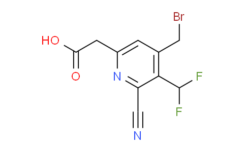 AM205681 | 1805507-85-0 | 4-(Bromomethyl)-2-cyano-3-(difluoromethyl)pyridine-6-acetic acid