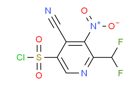 AM205684 | 1806956-65-9 | 4-Cyano-2-(difluoromethyl)-3-nitropyridine-5-sulfonyl chloride
