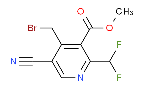 AM205685 | 1805427-26-2 | Methyl 4-(bromomethyl)-5-cyano-2-(difluoromethyl)pyridine-3-carboxylate