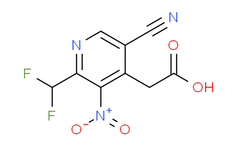 AM205686 | 1807067-47-5 | 5-Cyano-2-(difluoromethyl)-3-nitropyridine-4-acetic acid