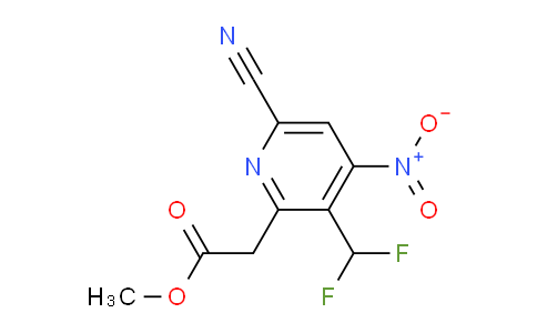 AM205688 | 1806992-35-7 | Methyl 6-cyano-3-(difluoromethyl)-4-nitropyridine-2-acetate