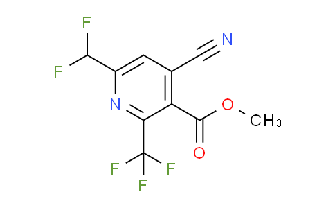 AM205689 | 1804420-49-2 | Methyl 4-cyano-6-(difluoromethyl)-2-(trifluoromethyl)pyridine-3-carboxylate