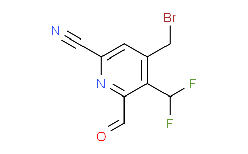 AM205696 | 1805035-25-9 | 4-(Bromomethyl)-6-cyano-3-(difluoromethyl)pyridine-2-carboxaldehyde