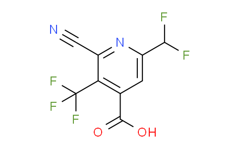 AM205703 | 1804423-82-2 | 2-Cyano-6-(difluoromethyl)-3-(trifluoromethyl)pyridine-4-carboxylic acid