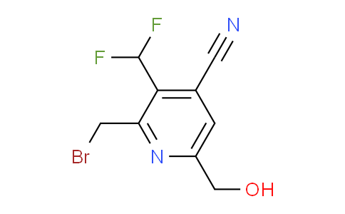 AM205706 | 1806961-99-8 | 2-(Bromomethyl)-4-cyano-3-(difluoromethyl)pyridine-6-methanol