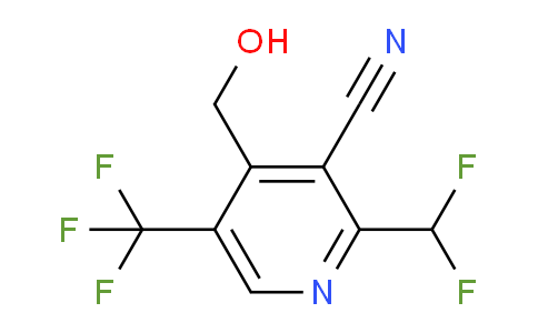 AM205709 | 1805585-01-6 | 3-Cyano-2-(difluoromethyl)-5-(trifluoromethyl)pyridine-4-methanol