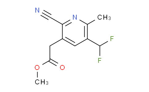 AM205712 | 1807123-44-9 | Methyl 2-cyano-5-(difluoromethyl)-6-methylpyridine-3-acetate