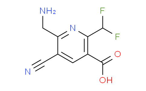 AM205727 | 1807069-72-2 | 2-(Aminomethyl)-3-cyano-6-(difluoromethyl)pyridine-5-carboxylic acid