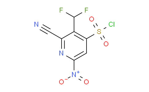 AM205738 | 1804695-87-1 | 2-Cyano-3-(difluoromethyl)-6-nitropyridine-4-sulfonyl chloride