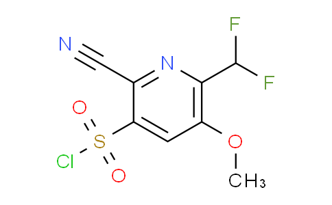 AM205739 | 1805424-29-6 | 2-Cyano-6-(difluoromethyl)-5-methoxypyridine-3-sulfonyl chloride