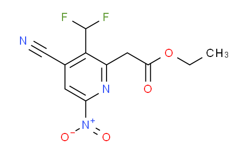 AM205742 | 1804415-91-5 | Ethyl 4-cyano-3-(difluoromethyl)-6-nitropyridine-2-acetate