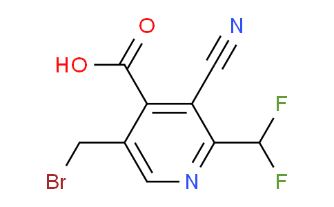 AM205743 | 1805578-62-4 | 5-(Bromomethyl)-3-cyano-2-(difluoromethyl)pyridine-4-carboxylic acid
