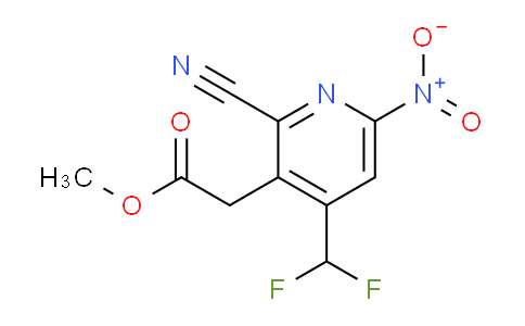 AM205746 | 1804693-21-7 | Methyl 2-cyano-4-(difluoromethyl)-6-nitropyridine-3-acetate