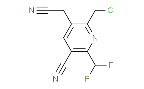 AM205750 | 1805429-00-8 | 2-(Chloromethyl)-5-cyano-6-(difluoromethyl)pyridine-3-acetonitrile
