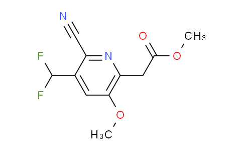 AM205752 | 1805385-13-0 | Methyl 2-cyano-3-(difluoromethyl)-5-methoxypyridine-6-acetate
