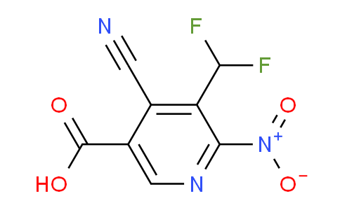 AM205753 | 1806847-44-8 | 4-Cyano-3-(difluoromethyl)-2-nitropyridine-5-carboxylic acid