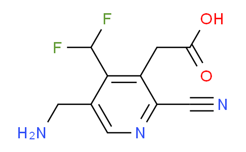 AM205764 | 1805189-10-9 | 5-(Aminomethyl)-2-cyano-4-(difluoromethyl)pyridine-3-acetic acid